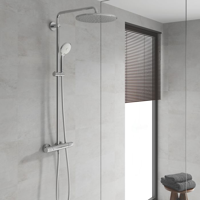 Душова система з термостатом для душа Grohe Euphoria System (26075001)