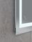 Дзеркало Mixxus WARM MR02-90x70-CASE з Led Touch, Anti-fog, димером, регулятором яскравості, годинником (MI6674)