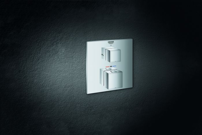 Термостат прихованого монтажу на 2 споживача Grohe Grohtherm Cube (24154000)