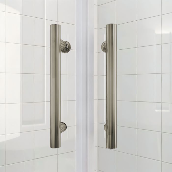 Душова кабіна без піддону Koer SR SC03-90x90x200-TR-02 прозоре скло Easy Clean 6мм SS Color (KR5680)