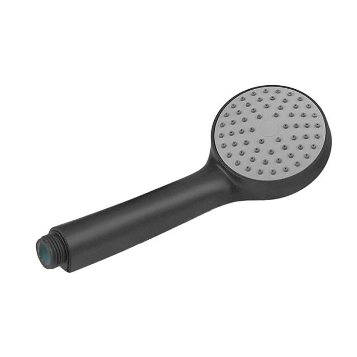 Змішувач для ванни PLAMIX OSCAR-006 EURO SET BLACK (зі шлангом, лійкою та кронштейном) (MX1896)