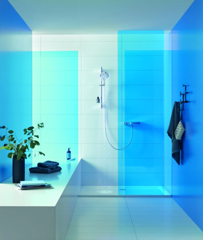Душовий гарнітур зі штангою, 3 режими струменю Grohe Rainshower SmartActive (26591000)