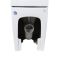 Чаша унітазу-компакту Mixxus Premium Quadro-0401-T1 Bowl 610х365х825 Tornado 1.0 без сидіння (MI8343)