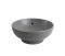 Раковина накладна Mixxus Premium TOPPER-0201 GRAY 410x410x165mm з переливом (MP6649)