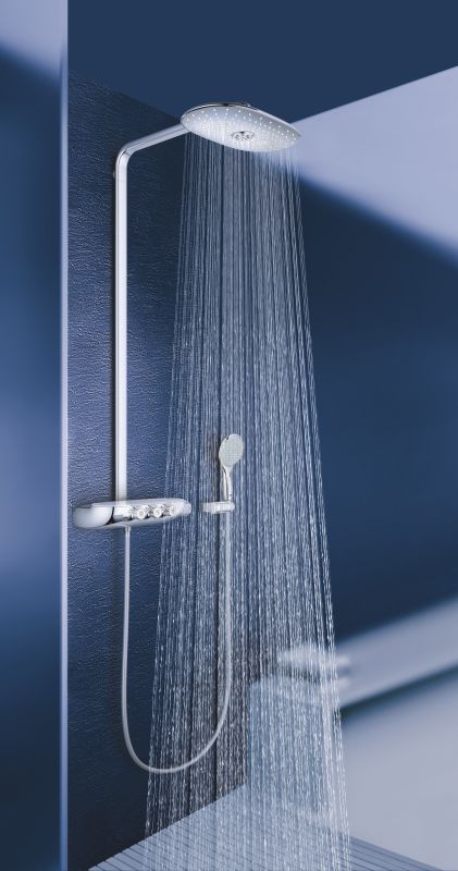 Душова система з термостатом для душа Grohe Rainshower SmartControl (26250000)