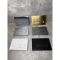 Панель змиву Koer KT-0608-01 240x160x10mm пластикова, кнопка закруглена (колір хром) (KR6124)