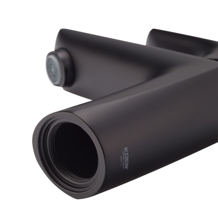Змішувач для умивальника Koer KB-10008-05 (Колір чорний) (KR3471)