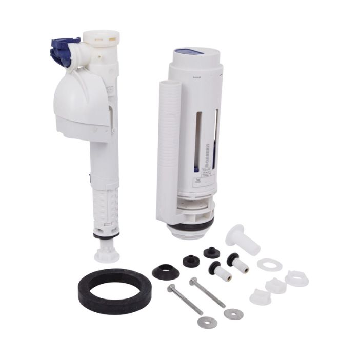 Бачок до унітазу-компакту Mixxus Ellipse-0403-T3 Tank 640х360х835 зі зливною арматурою (MI8318)