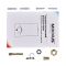 Газова колонка MIXXUS GWH-0610 BASIC GLASS димохідна 10 л/хв (панель зі скла з малюнком) (WH0027)