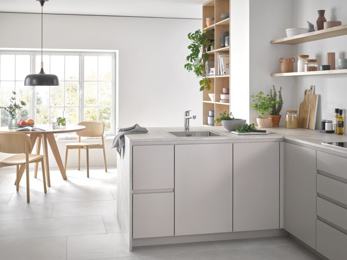 Змішувач для кухні Grohe Eurosmart New (30463000)