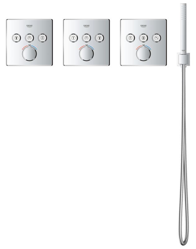 Шлангове підключення з тримачем Grohe Euphoria Cube (26370000)