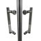 Душова кабіна без піддону Koer SR SC03-90x90x200-TR-02 прозоре скло Easy Clean 6мм SS Color (KR5680)