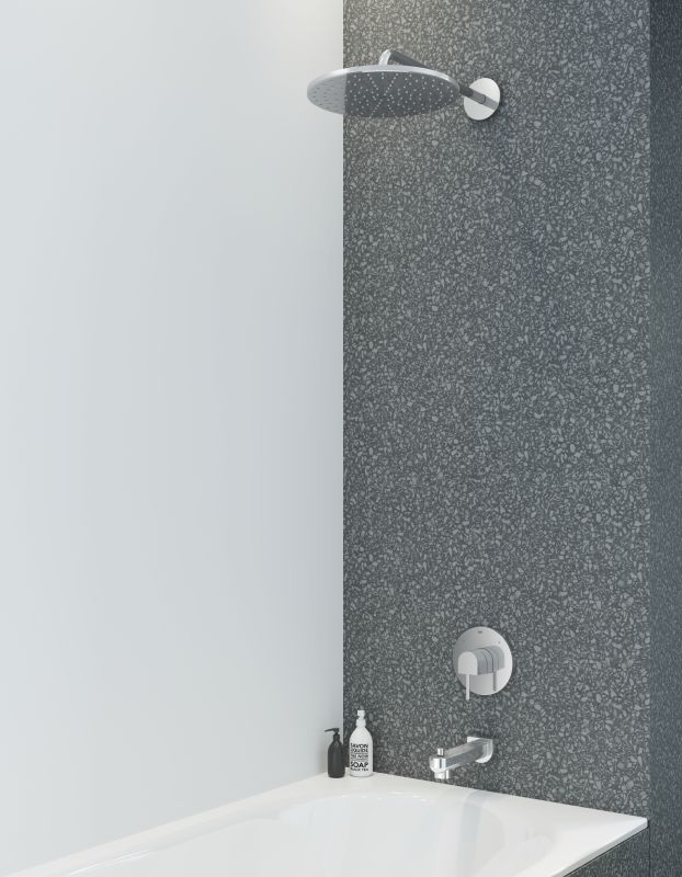 Верхній душ з настінним кронштейном Grohe Rainshower Mono (26557000)