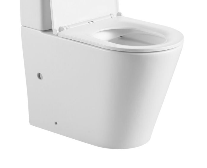 Чаша унітазу-компакту Mixxus Premium Bevel-0402-R Bowl 670х390х880 Rimless без сидіння (MI8354)