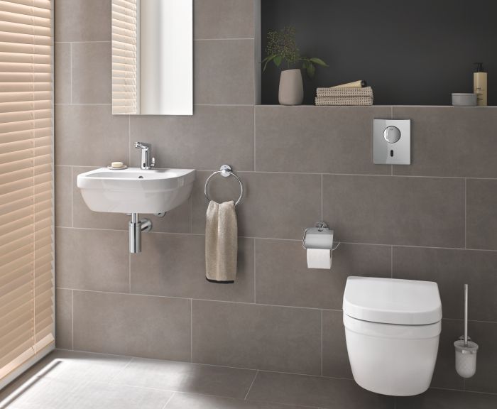 Сифон для раковини GROHE 28912000 без випуску (під донний клапан) без ревізії (Колір хром) 1 1/4'' (28912000)