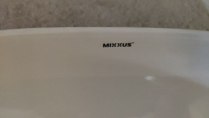 Раковина накладна Mixxus Premium DIVERSE-0111 600х380х140mm (MP6561)