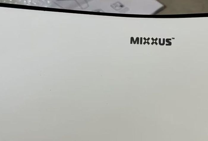 Раковина накладна Mixxus Premium WAVE-0105 EDGE BLACK 620х360х160mm (MP6556)