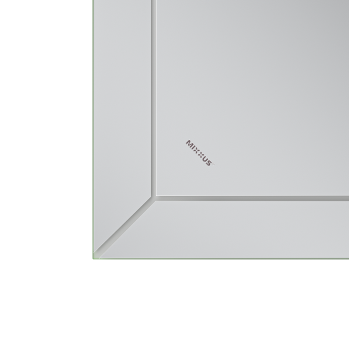 Дзеркало Mixxus Premium CUBIC MR14-80x60-Reverse з Led Touch, Anti-fog, димером, регулятором яскравості (MP6648)