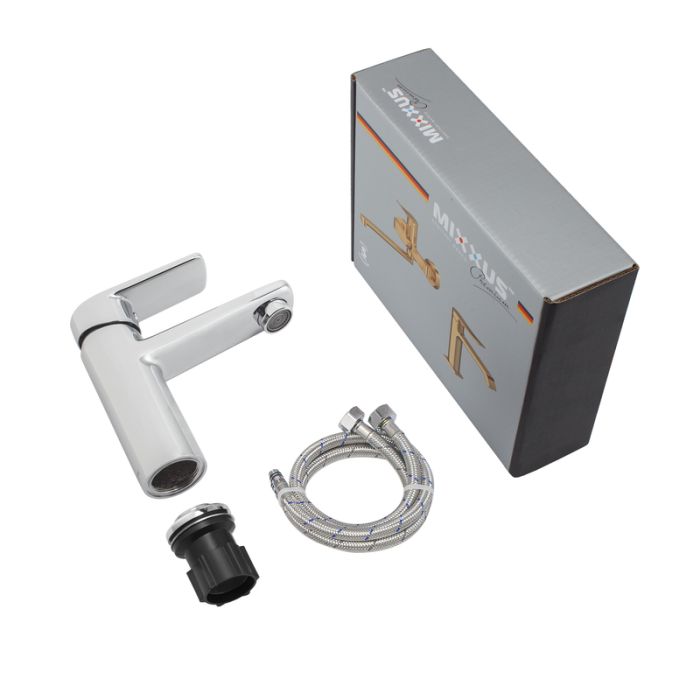 Змішувач для умивальника Mixxus Premium Matis 001 (NUT) (MI8261)