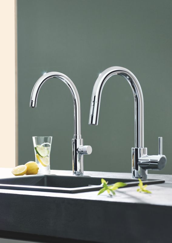 Комплект змішувача для кухні із фільтром Grohe Blue Pure (30387000)