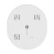 Дзеркало Mixxus Premium ELLIPSE MV05-80x70-Reverse WHITE з Led Touch, Anti-fog, димером (3-6,5kK) (MP6645)