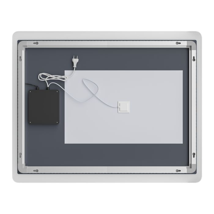 Дзеркало Mixxus Premium OLIVARY MR19-90x70-Reverse з Led Touch, Anti-fog, димером (3-6,5kK) (MP6630)