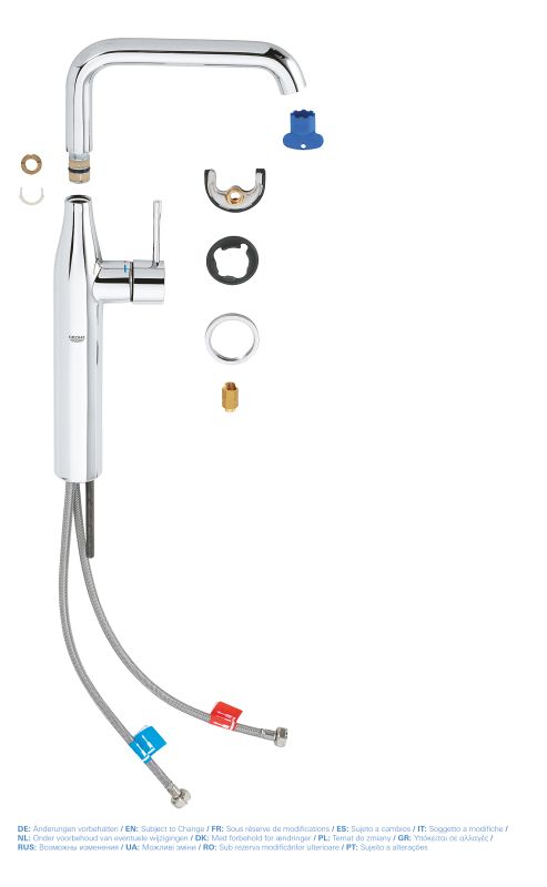 Змішувач на стільницю для раковини XL-розміру Grohe Essence New (32901001)