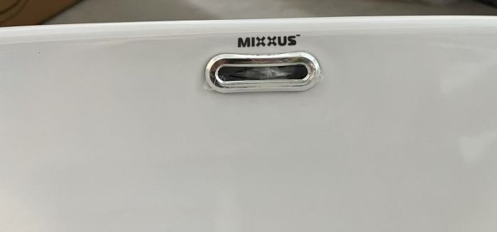 Раковина врізна на стільницю Mixxus Premium ELLIPSE-1601 600х400х190mm з переливом (MP6569)