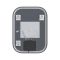 Дзеркало Mixxus Premium DIVERSE MR15-80x60-Reverse з Led Touch, Anti-fog, димером (3-6,5kK) (MP6638)