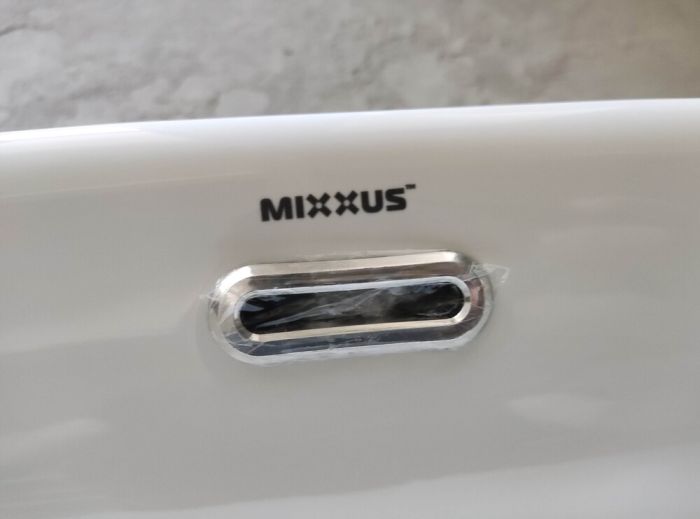 Раковина врізна на стільницю Mixxus Premium STYLE-1601 590х420х180mm з переливом (MP6570)