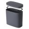 Відро для сміття сенсорне овальне Mixxus Flat-TC0109 Graphite 9 л колір графіт (MI7075)