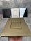 Панель змиву Koer KT-0607-12 157x198x10mm пластикова, кнопка квадратна (колір матове золото) (KR5715)