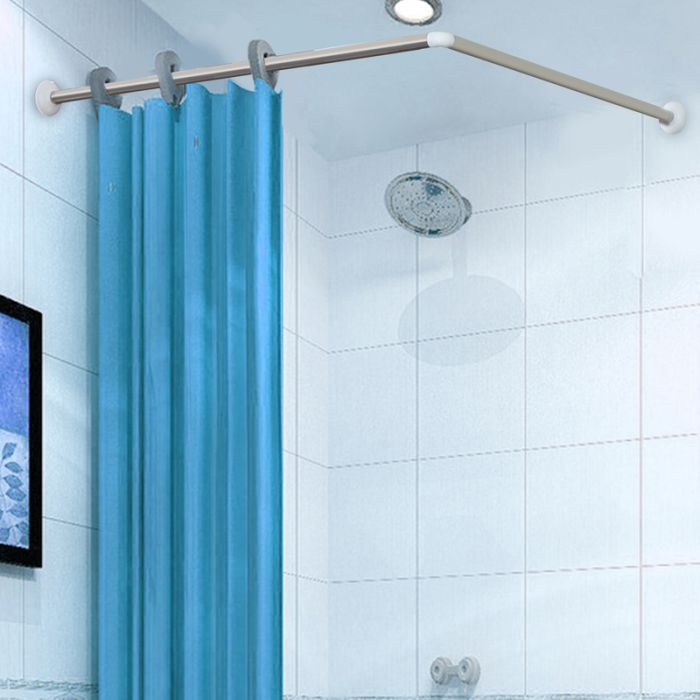 Штанга для шторки кутова Zerix CRS-A-90x90 90x90cm (нержавіюча сталь) (блістер) (ZX6101)