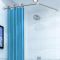 Штанга для шторки кутова Zerix CRS-A-80x80 80x80cm (нержавіюча сталь) (блістер) (ZX6100)
