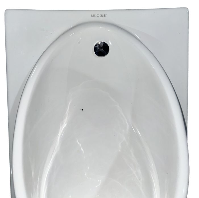 Пісуар підвісний Mixxus Premium BEVEL-1005 380x420x750mm з краном для пісуара (MP6664)