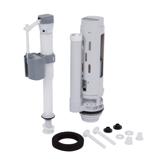 Бачок до унітазу-компакту Mixxus Wave-0404-R Tank 630х350х805 зі зливною арматурою (MI8335)