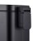 Відро для сміття з плавним закриттям прямокутне Mixxus Premium Quadro-TC0105 Black 5 л колір чорний (MI7061)