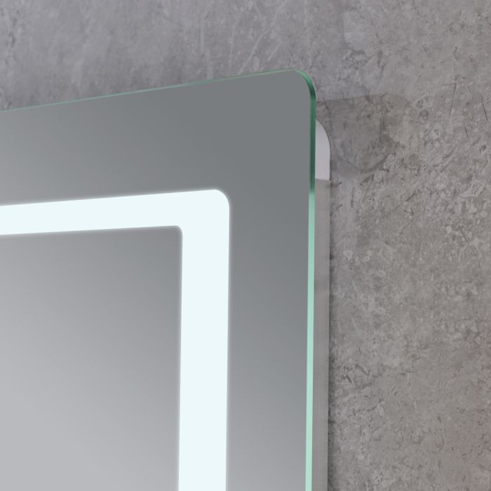 Дзеркало Mixxus STYLE MR13-70x50-Reverse з Led Touch, Anti-fog, димером, регулятором яскравості (MI6665)