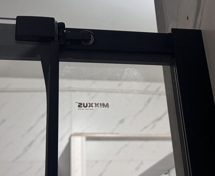 Душова кабіна без піддону Mixxus Premium Quadro SC01-120x80x195-TR Black прозоре скло 6мм (MI8293)