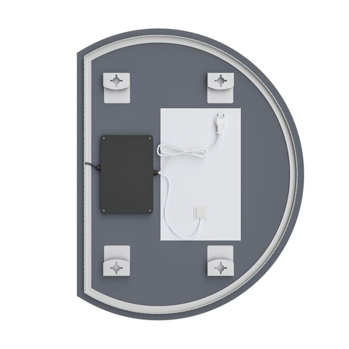 Дзеркало Mixxus Premium TOPPER MS01-90x70-Reverse з Led Touch, Anti-fog, димером (3-6,5kK) (MP6632)