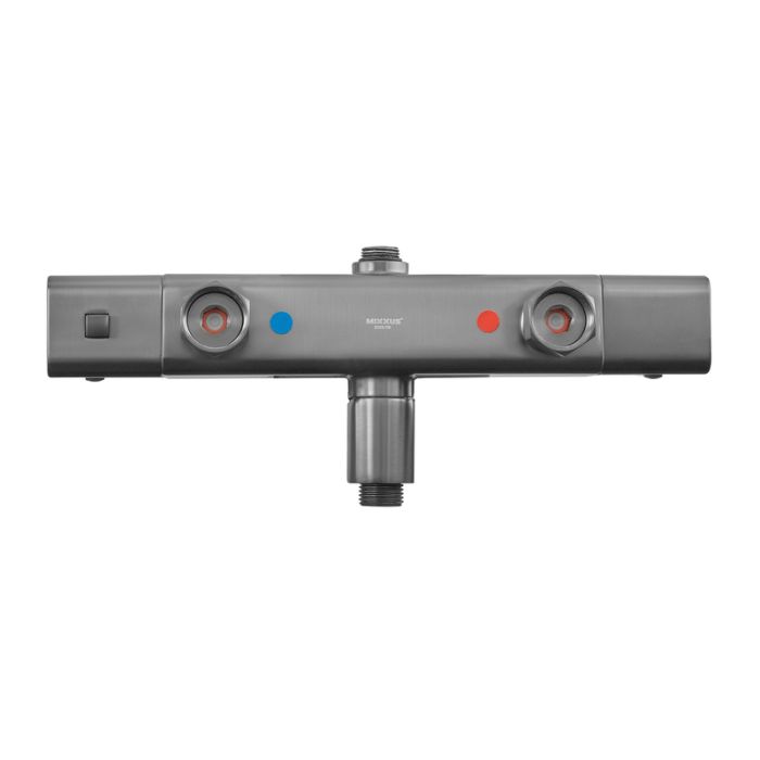Душова колона Mixxus Premium VIRGO 009-J GRAPHITE з термостатичним змішувачем,3 функції (MI6647)