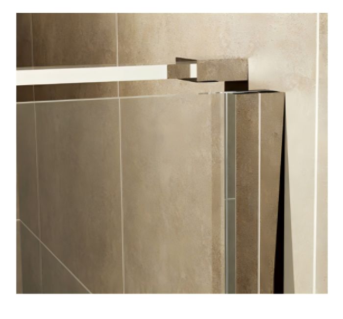 Душова кабіна без піддону Koer SR SC02-120x90x200-TR-01 прозоре скло Easy Clean 8мм, хром (KR5354)
