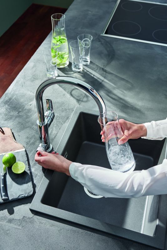 Змішувач для кухні з підключенням до фільтру Grohe Blue Pure (31722000)