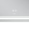 Дзеркало Mixxus Premium QUADRO MR20-120x80 з Led Touch, Anti-fog, димером, регулятором яскравості, лінзою (MP6624)