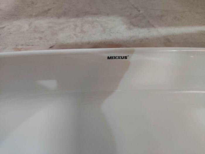 Раковина накладна Mixxus Premium BEVEL-0105 610х375х120mm (MP6524)