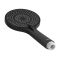 Вбудована душова система з термостатом Koer KB-67012-05 (Колір чорний) (KR4729)