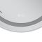 Дзеркало Mixxus Premium ELLIPSE MV05-80x70-Reverse WHITE з Led Touch, Anti-fog, димером (3-6,5kK) (MP6645)