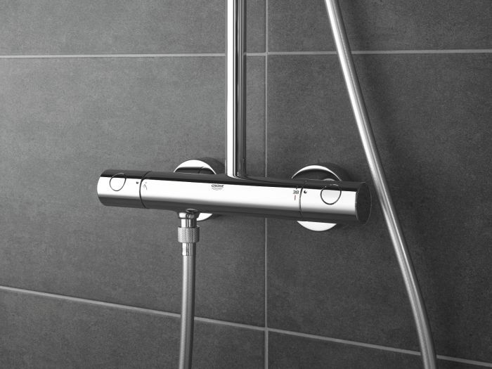 Душова система з термостатом для душа Grohe New Tempesta Cosmop. System (27922001)