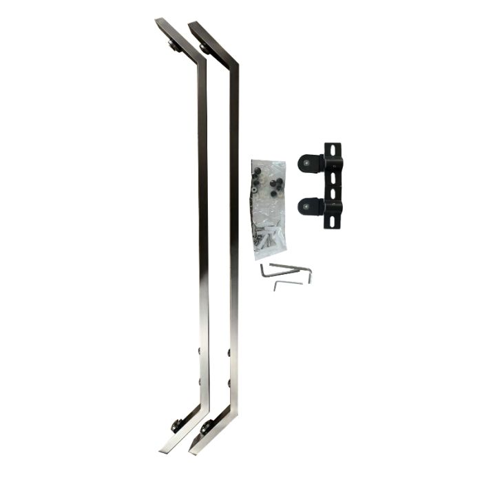 Душова кабіна з низьким піддоном Mixxus LINES SCT01-90x90x198-TR Graphite NEW прозоре скло 6мм (MI8429)