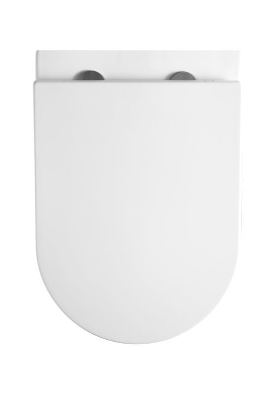 Унітаз підвісний Mixxus Premium Ellipse-0303-R 520x365x360mm, система змиву Rimless (MP6463)